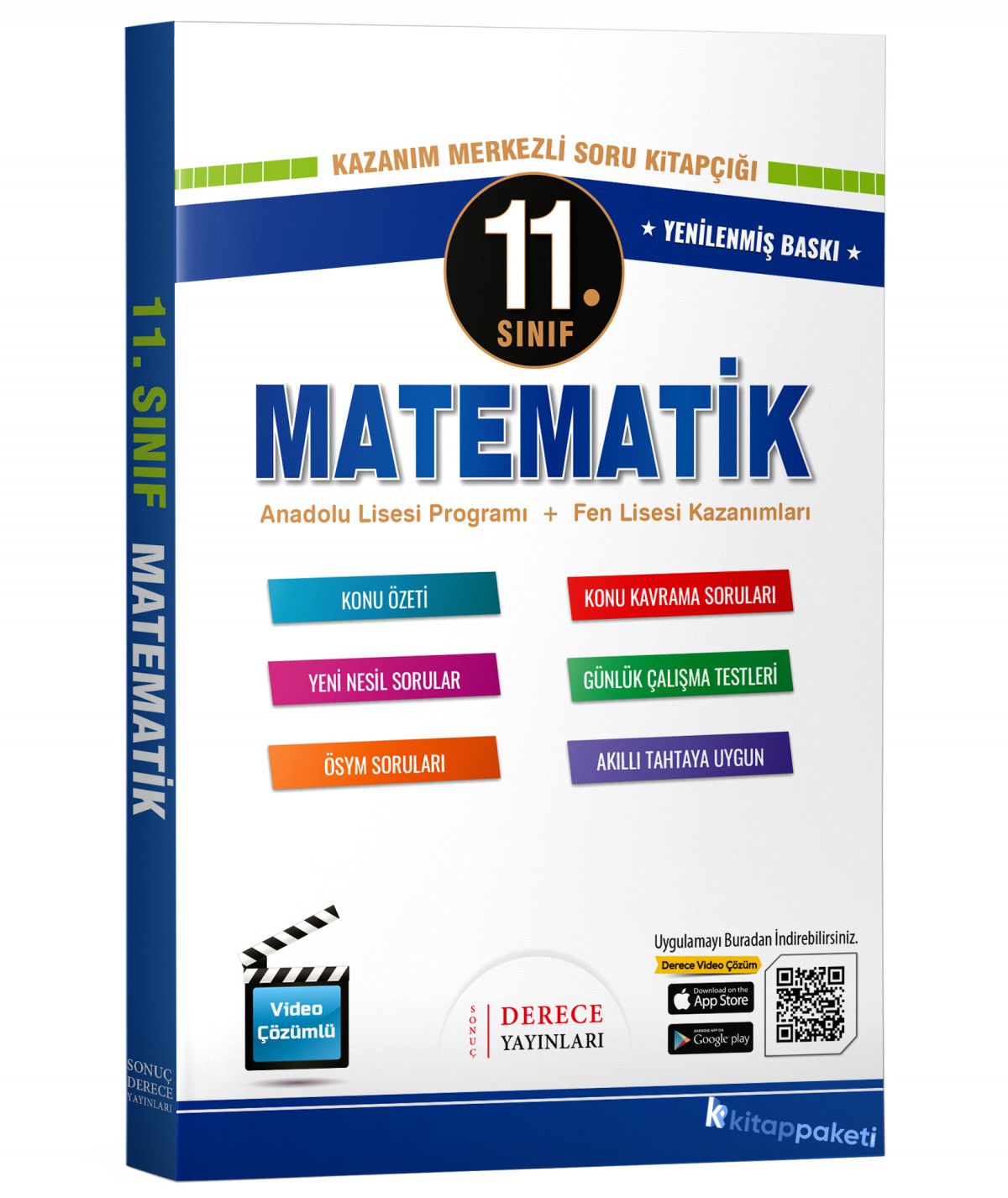 11.sınıf Matematik Modüler Set 2023-2024 Derece Yayınları