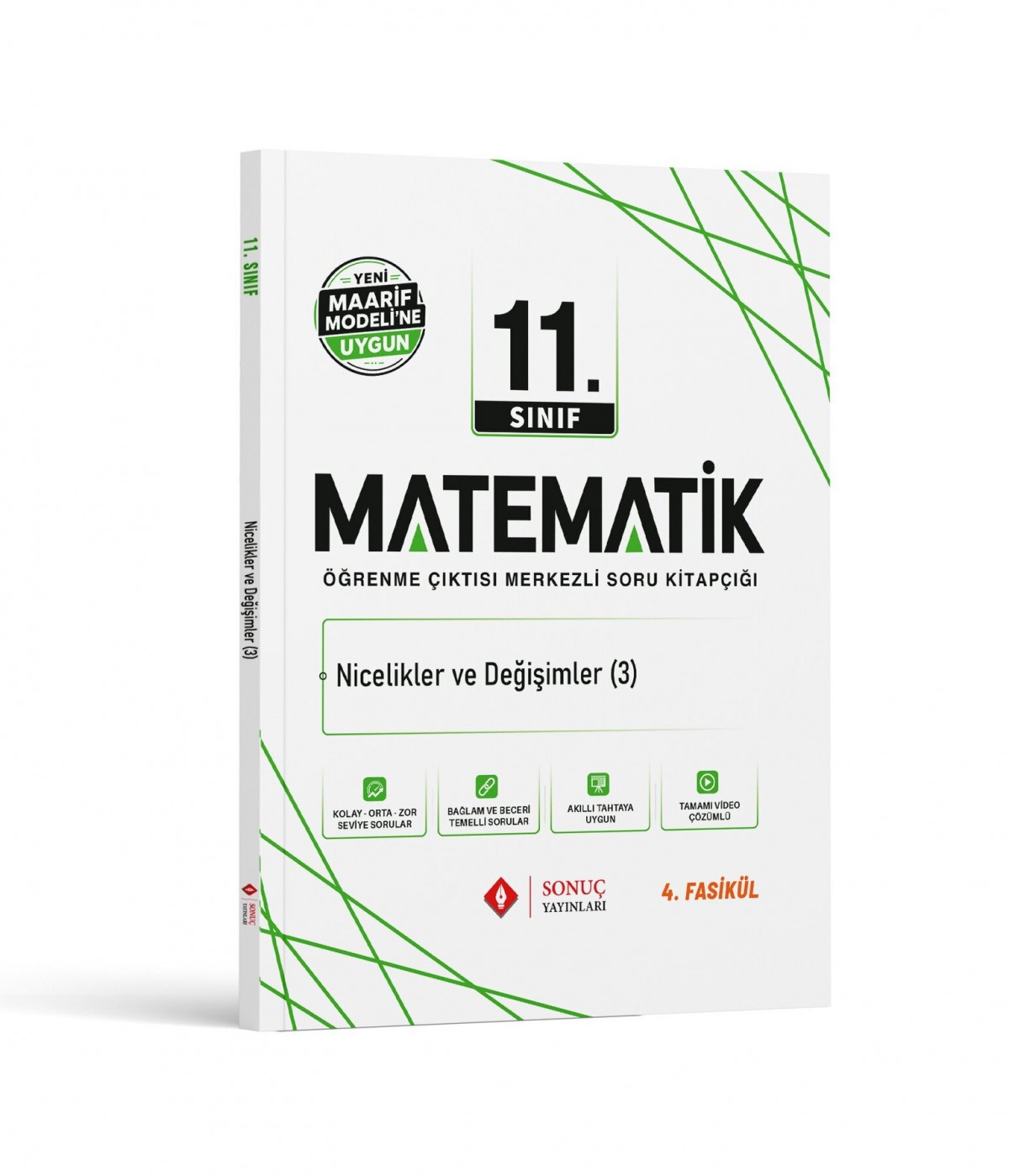 11.sınıf Matematik Modüler Set Maarif Modeline Uygun Sonuç Yayınları