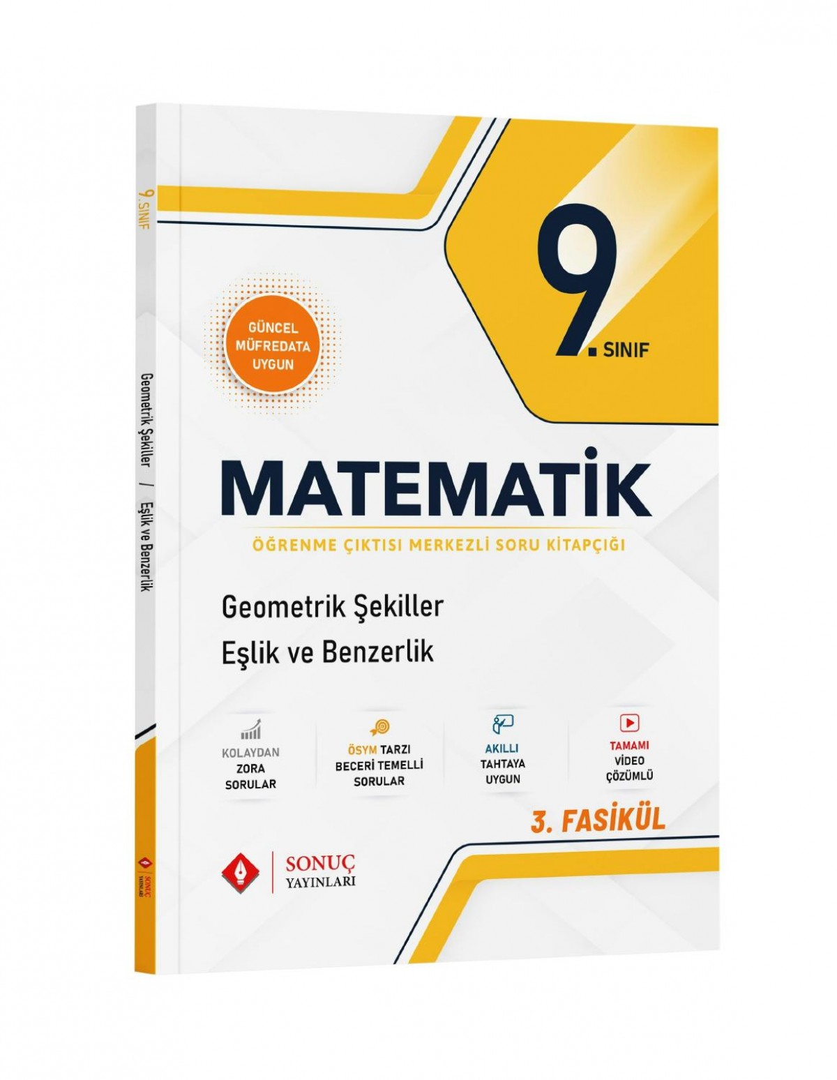 9.Sınıf Geometrik Şekiller Eşlik ve Benzerlik 2024 - 2025 Sonuç Yayınları 9.Sınıf Geometrik Şekiller Eşlik ve Benzerlik 2024 - 2025 Sonuç Yayınları