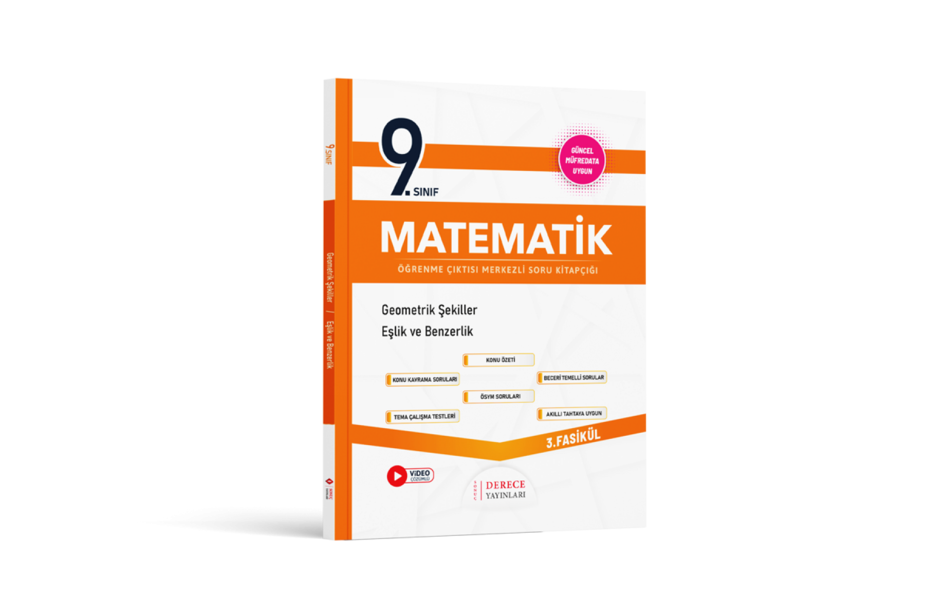 Derece Yayınları 9.Sınıf Matematik Modüler Set 2025 - 2026