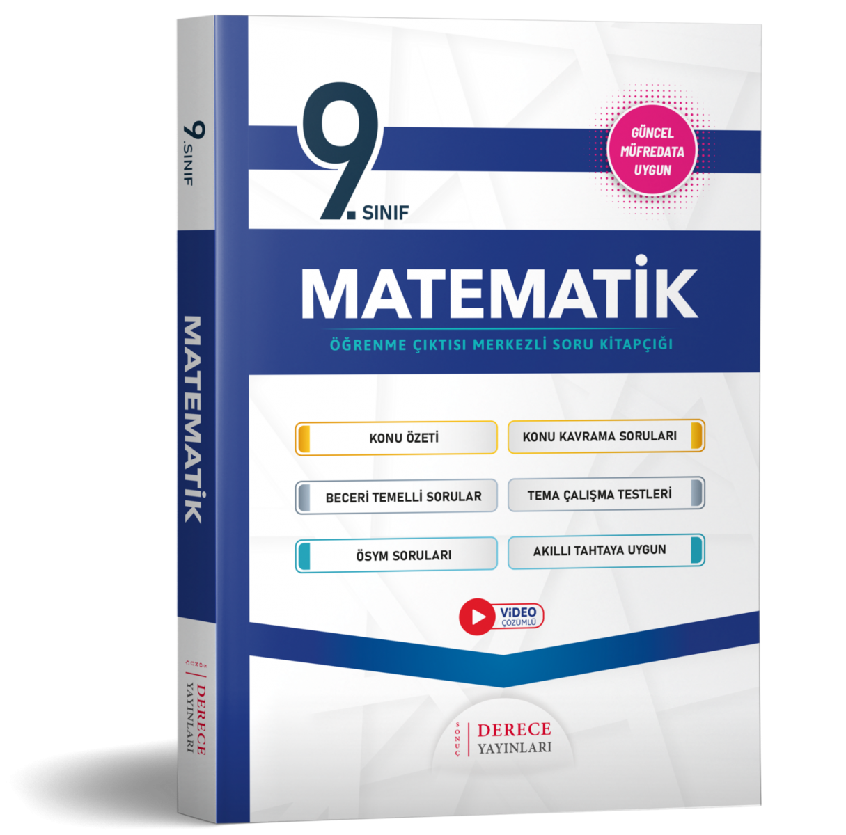 Derece Yayınları 9.Sınıf Matematik Modüller Set 2025 Güncel Müfredata Uygun