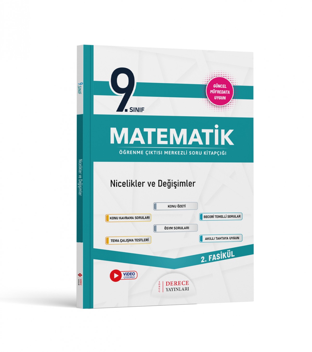 Derece Yayınları 9.Sınıf Matematik Modüller Set 2025 Güncel Müfredata Uygun