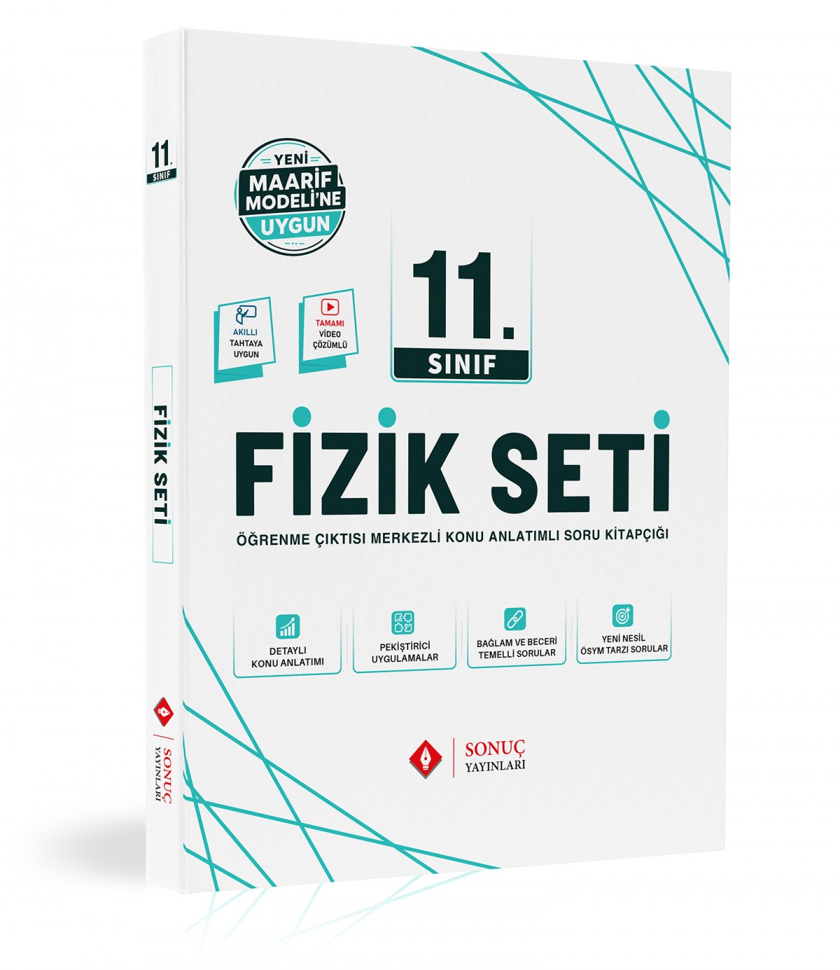 Sonuç Yayınları 11.Sınıf Fizik Seti Maarif Modeline Uygun