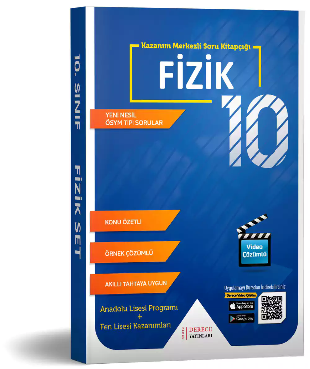 10.sınıf Fizik Modüler Set Derece Yayınları
