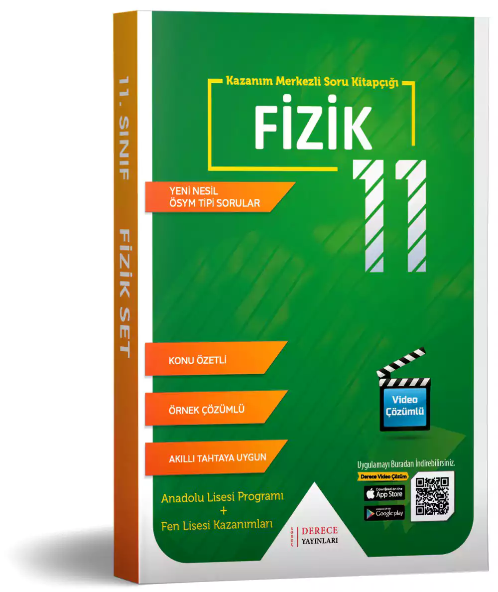 11.sınıf Fizik Modüler Set Derece Yayınları