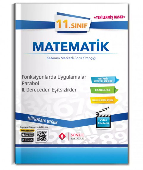 11.sınıf Fonks. Uygulamar Parabol Iı.dereceden Eşitsizlikler  Sonuç Yayınları