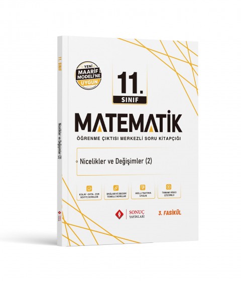11.sınıf Matematik Modüler Set Maarif Modeline Uygun Sonuç Yayınları