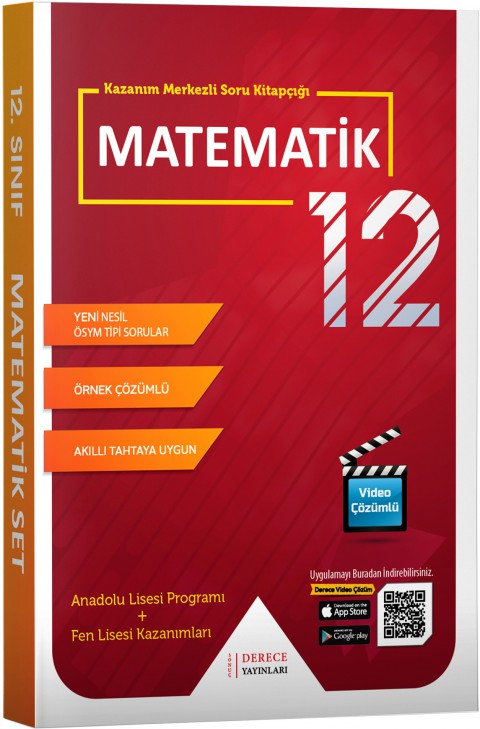 12.sınıf Matematik Modüler Set  Derece Yayınları