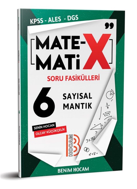 2020 Kpss Ales Dgs Tyt Matematix Soru Fasikülleri 6 Benim Hocam Yayınları