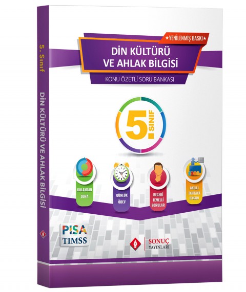 5.sınıf Din Kültürü Ve Ahlak Bilgisi  Sonuç Yayınları Ortaokul 2024