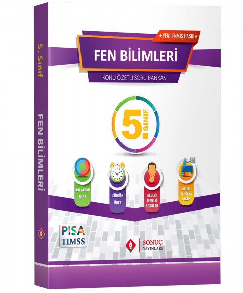 5.sınıf Fen Bilimleri Modüler Set  Sonuç Yayınları Ortaokul 2024 - 2025