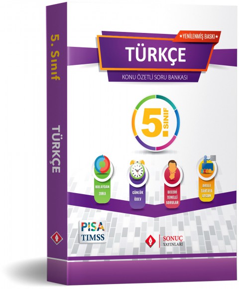 5.sınıf Türkçe Modüler Set  Sonuç Yayınları Ortaokul 2024
