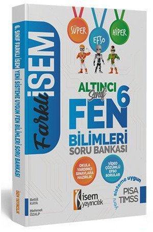 6. Sınıf Fen Bilimleri Farklı İsem Soru Bankası Farklı İsem