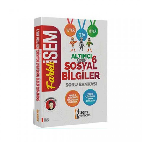 6. Sınıf Sosyal Bilgiler Farklı İsem Soru Bankası Farklı İsem