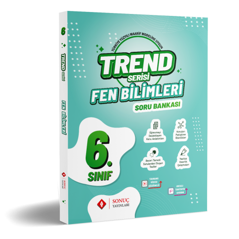 6.Sınıf Trend Serisi Fen Bilimleri Soru Bankası 2025 - 2026