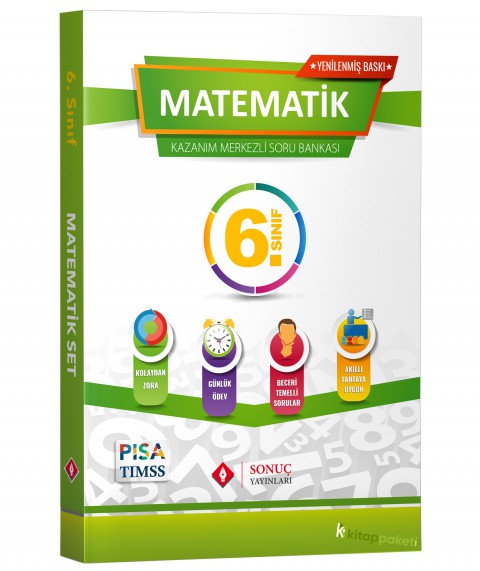 6.sınıf Matematik Modüler Set  Sonuç Yayınları Ortaokul 2020-2021
