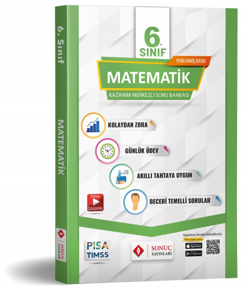 6.sınıf Matematik Modüler Set  Sonuç Yayınları Ortaokul 2024 - 2025