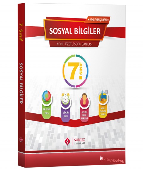 7.sınıf Sosyal Bilgiler Modüler Set  Sonuç Yayınları Ortaokul 2024 - 2025