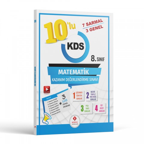 8.sınıf 10lu Kds Matematik Deneme 2024 - 2025