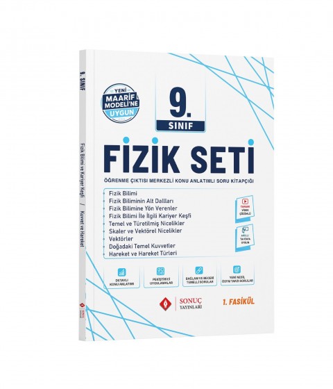 9.Sınıf Fizik Modüler Set Maarif Modeline Uygun