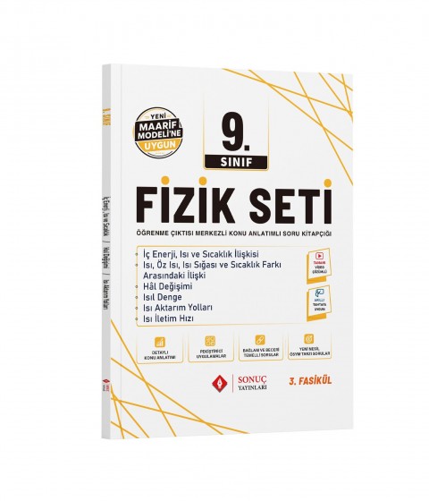 9.Sınıf Fizik Modüler Set Maarif Modeline Uygun