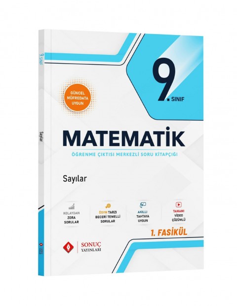 9.Sınıf Matematik Modüller Set 2025 Güncel Müfredata Uygun