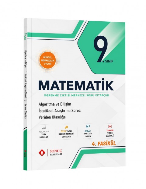 9.Sınıf Matematik Modüller Set 2025 Güncel Müfredata Uygun