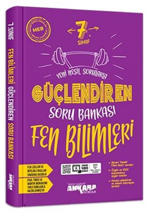 Ankara Yayıncılık 7. Sınıf Fen Bilimleri Güçlendiren Soru Bankası 2019-2020 Ankara Yayıncılık