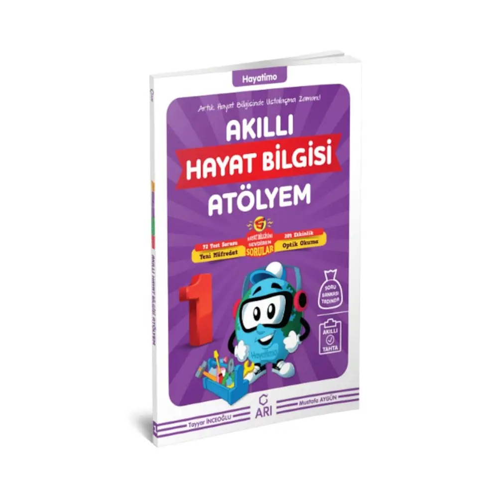 Arı Yayıncılık Hayatimo Akıllı Hayat Bilgisi Atölyem 1. Sınıf