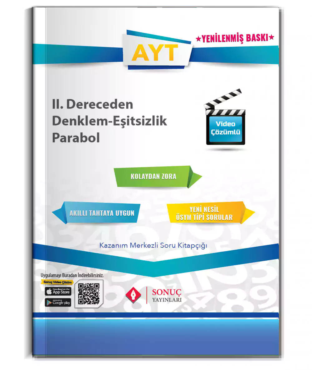 Ayt Iı. Dereceden Denk. Eşitsizlik Parabol  Sonuç Yayınları