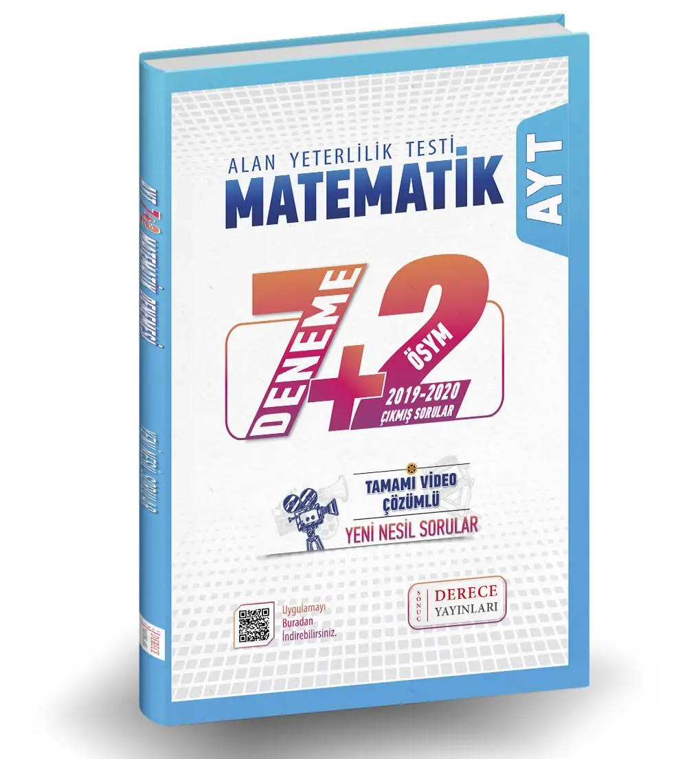Ayt Matematik 7+2 Deneme 2023-2024 Derece Yayınları