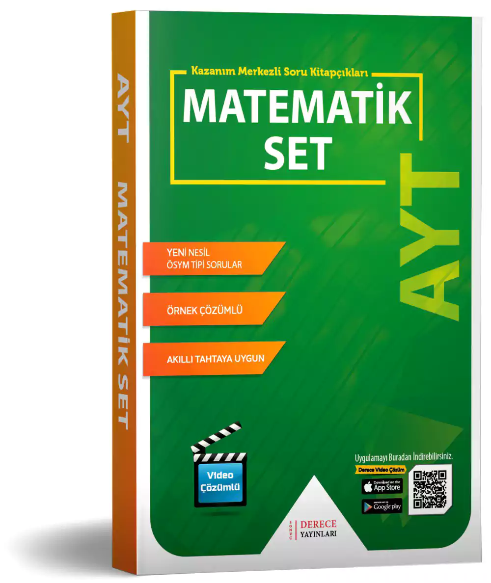 Ayt Matematik Modüler Set Derece Yayınları