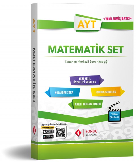 Ayt Matematik Moduler Set  Sonuç Yayınları 2024 - 2025