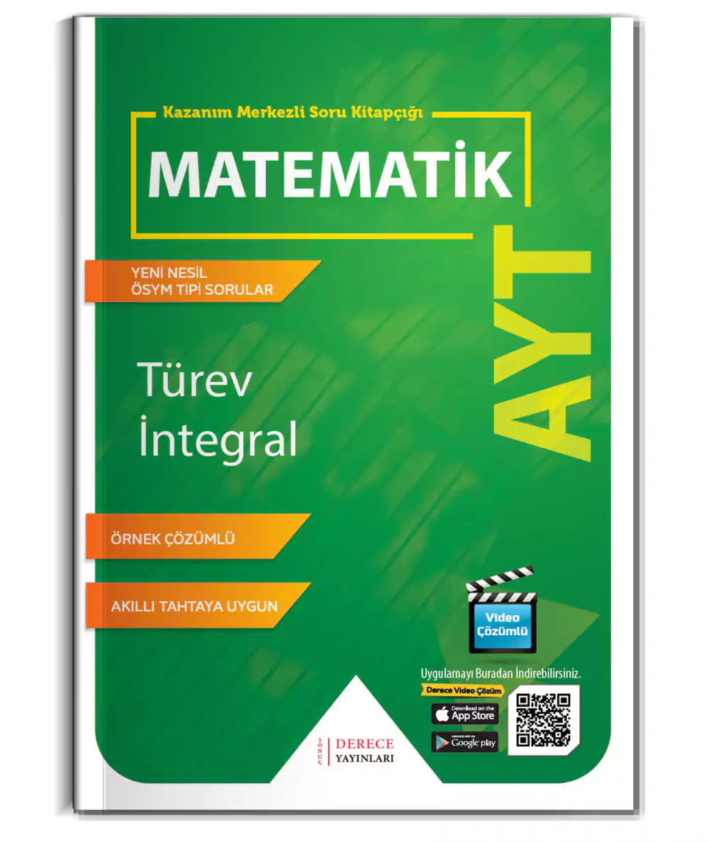 Ayt Türev İntegral 2023-2024 Derece Yayınları
