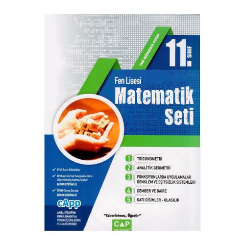 Çap Yayınları 11. Sınıf Fen Lisesi Matematik Seti Çap Yayınları