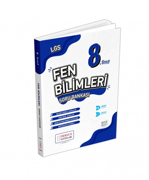 Derece Yayınları 8.Sınıf Fen Bilimleri Soru Bankası