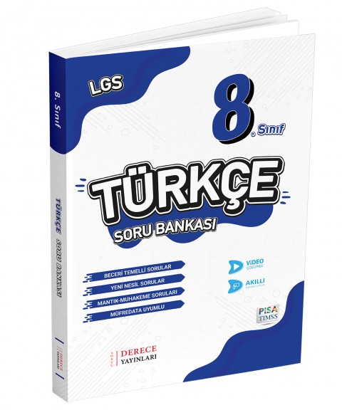 Derece Yayınları 8.Sınıf Türkçe Soru Bankası
