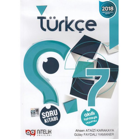 Nitelik 7. Sınıf Türkçe Soru Kitabı Nitelik Yayınları