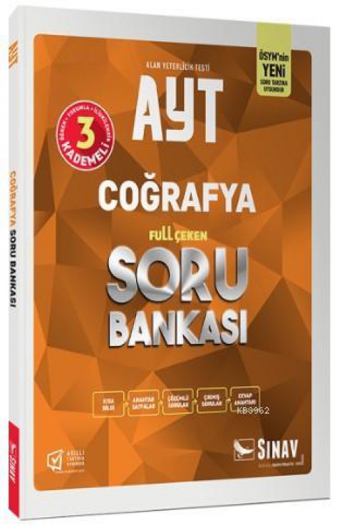 Sınav Dergisi Yayınları Ayt Coğrafya Full Çeken Soru Bankası Sınav Dergisi
