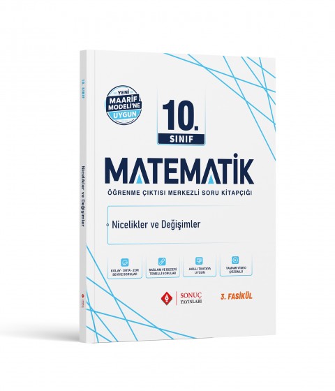 10. Sınıf Matematik Set 2026 - 2027 Maarif Modeline Uygun