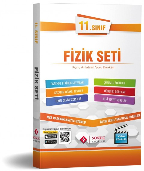 Sonuç Yayınları 11.Sınıf Fizik Modüler Set 2025 - 2026
