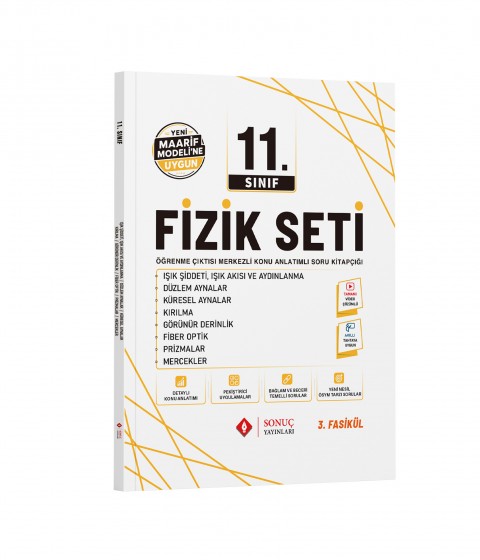 Sonuç Yayınları 11.Sınıf Fizik Seti Maarif Modeline Uygun