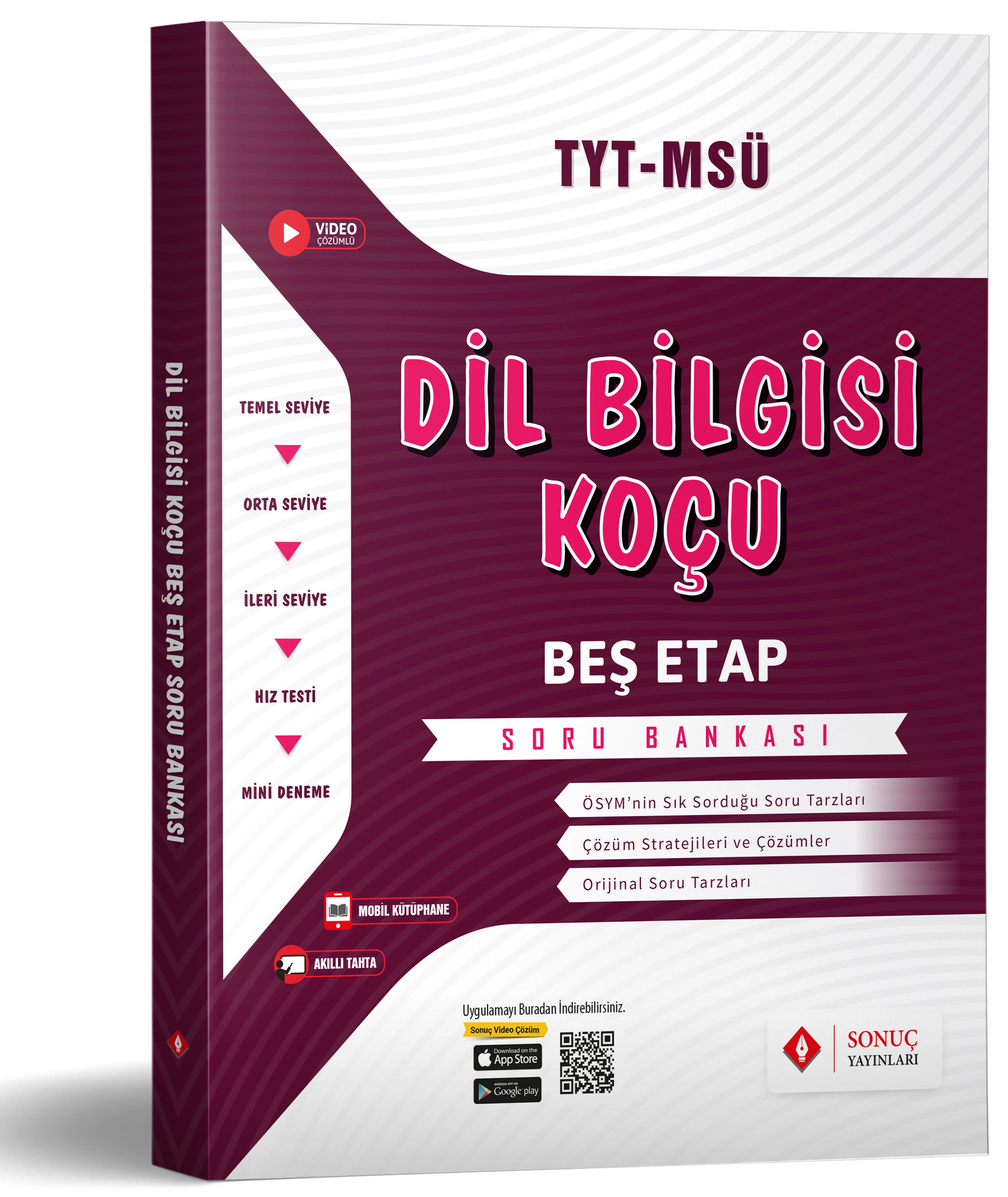 Sonuç Yayınları Dil Bilgisi Koçu Beş Etap Soru Bankası