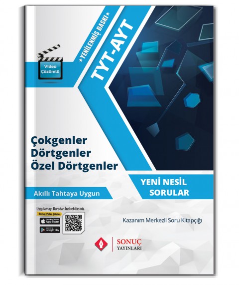 Sonuç Yayınları Tyt-ayt Çokgenler Dörtgenler Özel Dörtgenler 2024 - 2025