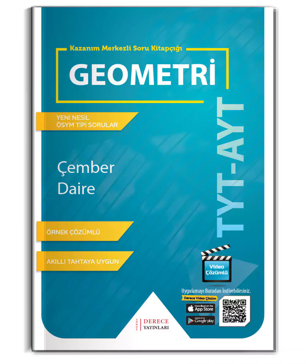 Tyt Ayt Çember Daire 2023-2024 Derece Yayınları