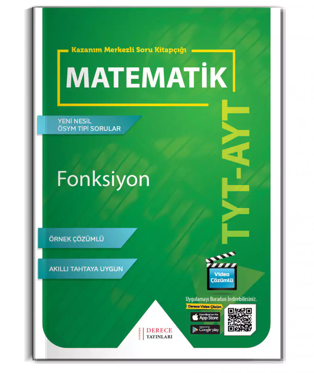 Tyt Ayt Fonksiyonlar 2023-2024 Derece Yayınları