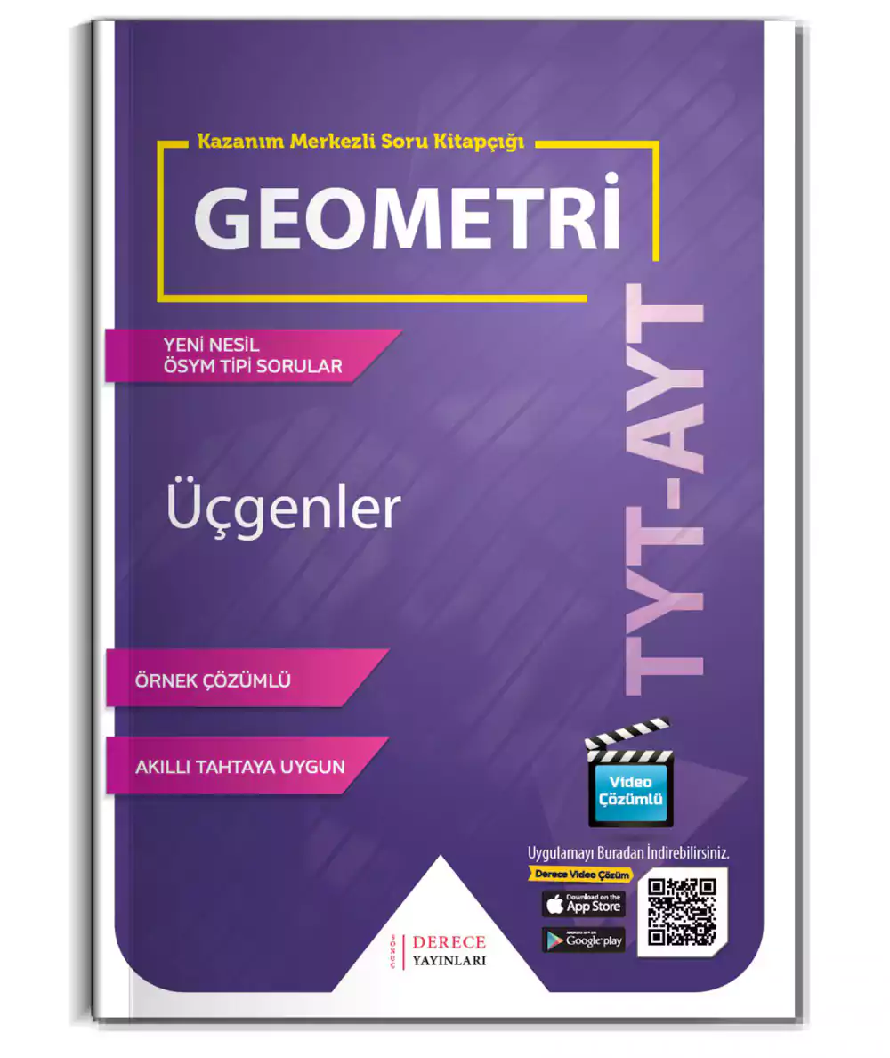 Tyt Ayt Üçgenler 2023-2024 Derece Yayınları