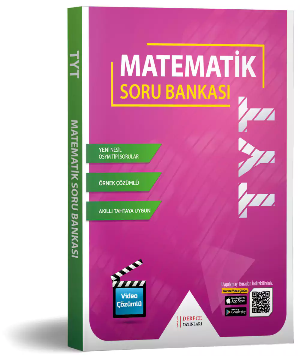 Tyt Matematik Soru Bankası 2023-2024 Derece Yayınları