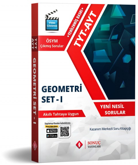 Tyt-ayt Geometri Modül Set-ı-  Sonuç Yayınları 2024 - 2025