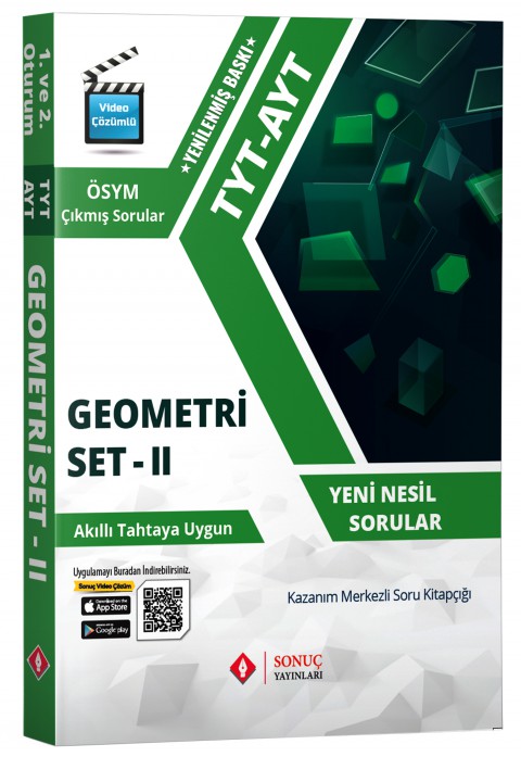 Tyt-ayt Geometri Modül Set-ıı-  Sonuç Yayınları 2024 - 2025